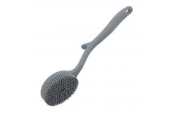China Latex Free Long Handle Silicone Washing Up Brush supplier