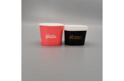 China Eco Friendly Biodegradable Disposable Kraft Salad Paper Bowl With Paper Lid supplier