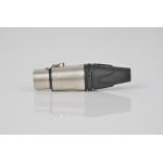 Low Frequency 3 Pin Female Plug XLR Audio Cable Connectors Neutrik Style