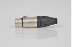 China Low Frequency 3 Pin Female Plug XLR Audio Cable Connectors Neutrik Style supplier