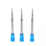 Miniature Tapered End Mills Solid Carbide 4 Flute High Precision OEM Service for sale