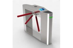 China DC24V Solenoid Valve Automatic Systems Tripod Turnstile Gate Arm Length 500mm supplier