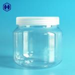 Mason Round Leak Proof Plastic Jars Wide Mouth Screw Lid Fully Airtight for sale