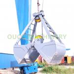 8t Bulk Material 3m³ Clamshell Mechanical Grab Bucket for sale