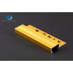 Tempered Aluminium Edge Trim Profiles , 10mm aluminium tile trim ASTM Approved for sale