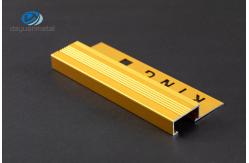 China Tempered Aluminium Edge Trim Profiles , 10mm aluminium tile trim ASTM Approved supplier