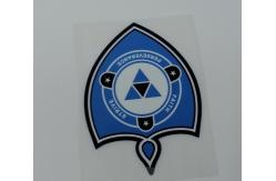 China 3D Clothing Printing Silicone Heat Transfer Labels With Embossing Technics supplier