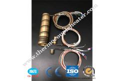China Hot Runner Brass Pipe Heater Nozzle Heater Pressed With Coil Heater And Thermocouple supplier