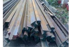 China Super Durability Crane Rail Sections , Low Height Crane Railway Track Section supplier