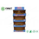 Customized Logo Printing POP Floor Display Cardboard Display Shelf
