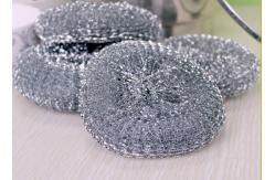 China Round Shape Galvanized Scourer Mesh Ball With Long Quality Guarantee Period supplier