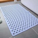 Silicone Drain Holes Square Tub Mats For Stand Up Showers for sale