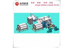 China Horizontal Vacuum Metalizing Machine High Reflective Single Door Structure supplier