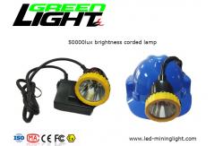 China GL6-B 5W 290lm 50000lux LED Miners Cap Lamp 11.2Ah supplier