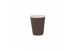 China Custom Made Disposable Milk Cups Thickened White Packaged Coffee Cups supplier