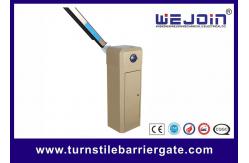 China RS485 Vehicle Aluminium Barrier Gate 6S For Medium Traffic supplier