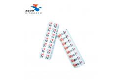 China BOPP Snack Packing Pouch Roll Glossy Matte Plastic Roll For Food Packaging supplier