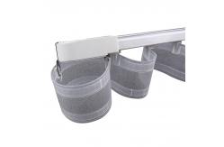 China Electric Wifi Control Smart Curtain Ripple Fold S Wave Curtain Rail System supplier