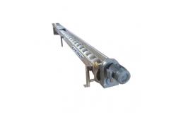 China Flexible Shaftless Screw Auger Conveyor For Powder Granule Conveyor System supplier