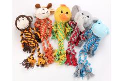 China 50G Tough Rope Ball Dog Treat Chew Toy For Aggressive Chewers supplier