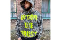 China OEM Service Custom Pullover Hoodie Full All Over Camouflage Print French Terry Hoodie supplier