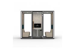 China Mobile Work Space Soundproof Office Pods Portable In Acoustic Panel supplier