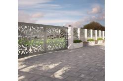 China Customized Residential Aluminium Profile Gates Lightweight Impact Resistance supplier