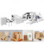 PLC Control Fast Food Paper Bag Manufacturing Machine 8500kg for sale