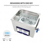 Skymen Ultrasonic Bath for Vape Components With 200W Heater And Basket 2.85 Gallon for sale