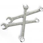 Metric Gear Ratchet Forged Steel Wrench 24mm 27mm Chrome Plating OEM for sale