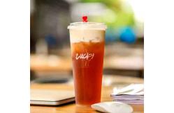 China PP Injection Disposable Plastic Milk Cups 360ml 500ml 24oz supplier