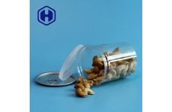 China Transparent PET Cans With Aluminum Easy Open End Or Plastic PE Lid supplier