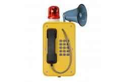 China Industrial Broadcast Telephone For Emergency , Weatherproof SOS Intercom With Horn supplier
