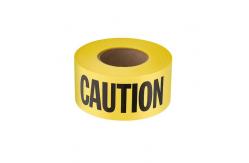 China Custom Printing Logo Warning Tape PE Non-adhesive Barricade Tape supplier
