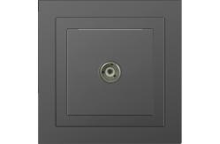 China HA6 Plastic Tv Cable Wall Socket fireproot  Premium PC front board supplier