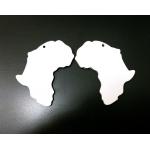 MDF Board Map Sublimation Earring Blanks for Anniversary