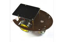 China Double-layer Robot Car Chassis With Two Deceleration DC Motor supplier