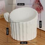 Cat Bowl Porcelain To Protect Cervical Vertebrae Cactus Dog Cat Food Bowl From Spilling Pet Drinking Bowl for sale