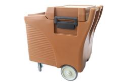 China Hotel Mobile Insulated Ice Caddy With Sliding Cover supplier