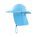 Hiking Neck Cover 55cm Fisherman Bucket Hat Digital Printed for sale