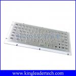 86 Keys Stainless Steel Panel Mount Keyboard With 12 Function Keys