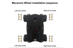 China 65mm Plastic Omnidirectional Wheels Robot With TT Motor Coupling supplier