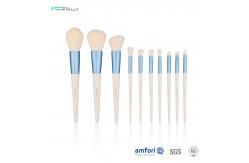 China Angular Cosmetic Makeup Brush Set supplier