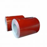 Red PPGL Coil Roofing DX51D Prepainted Color Coated Steel Coil for sale