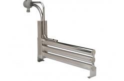 China Triple Tubes Dia 50mm Bottom Immersion Heater , 3 Phase Immersion Heater supplier