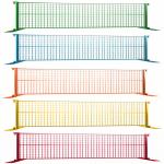 2mm Temporary Chain Link Fence 2m 2 Folds Galvanized for sale
