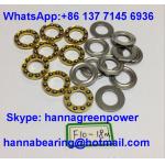 F10-18M Brass Cage Miniature Thrust Ball Bearing with Groove 10x18x5.5mm for sale