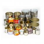 Milk Powder Food Tin Can Paper Packaging With Lid Recycle for sale