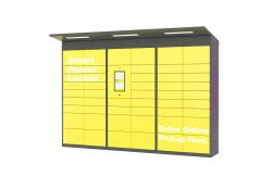 China Automatic Parcel Station Locker System With Custom Language For Courier Company Delivery supplier