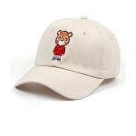 100% Cotton Childrens Fitted Hats Sports Cap Plain custom Embroidered logo for sale
